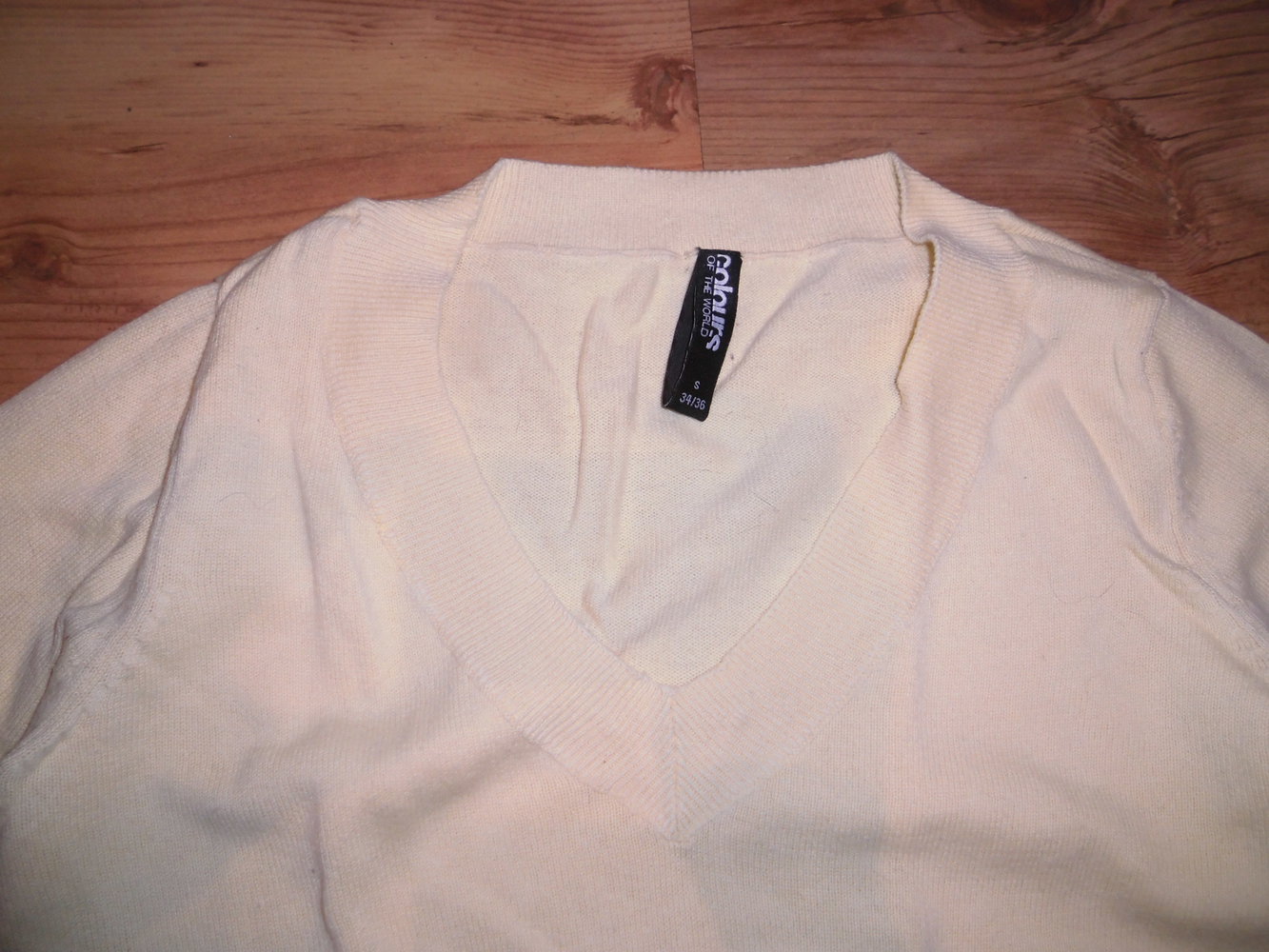 Gelber Pullover/Longsleeve - Größe S 34/36 - super Zustand!