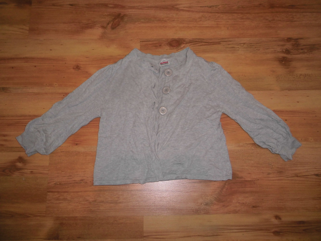 Graue Jacke - Bolero - Größe L 40/42 - guter Zustand