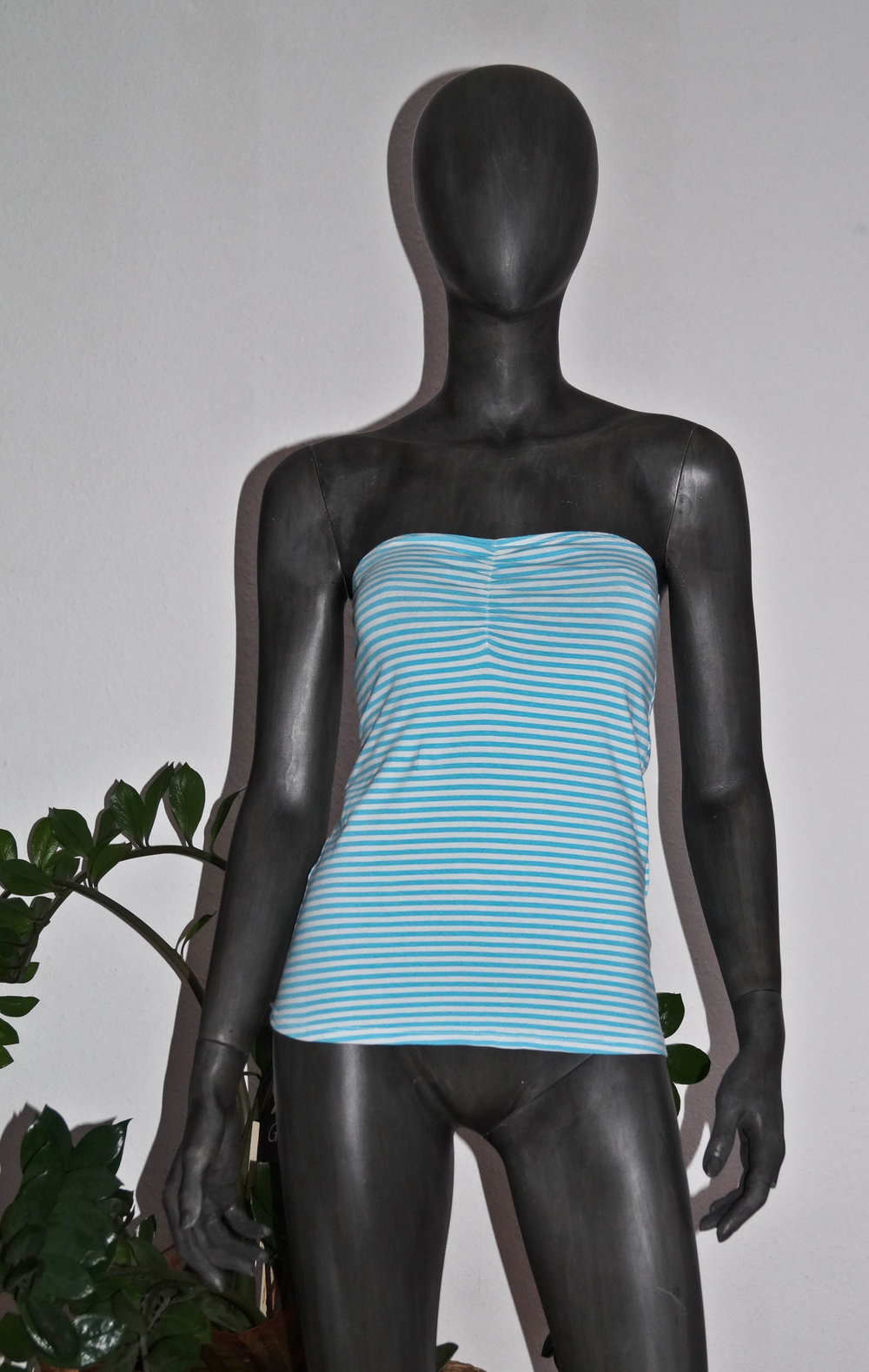 Bandeau Top / Bustier / Trägerlos