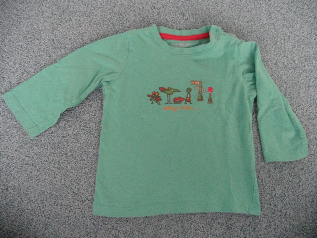 Langarmshirt Vertbaudet schöne Farben Gr. 68/74