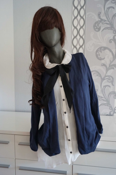 Cardigan blau Jäckchen L 40
