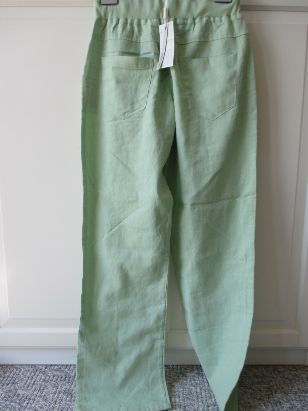 PepperCorn, mintfarbene Leinenhose, Schlaghose, Gr. 36/38 neu mit Etikett