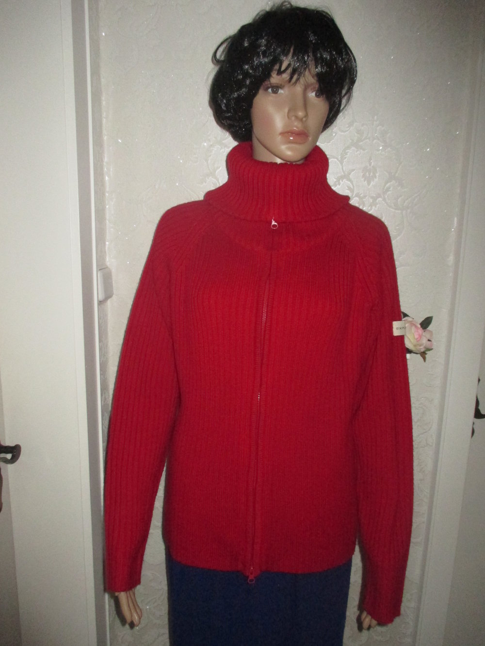 NEUw * Zweiwege * Zipper * Reißverschluss * Grob * Ripp- Strickjacke * Cardigan 