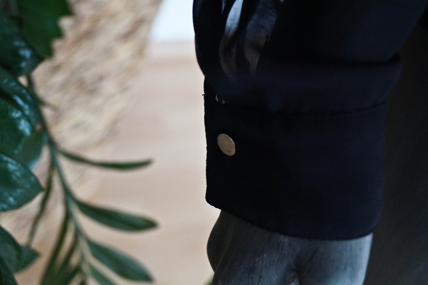 Transparente vokuhila Bluse