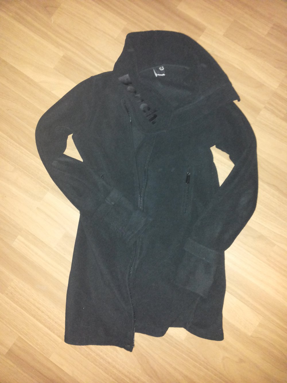 Original Bench Funnel Neck Long, Größe L, in schwarz