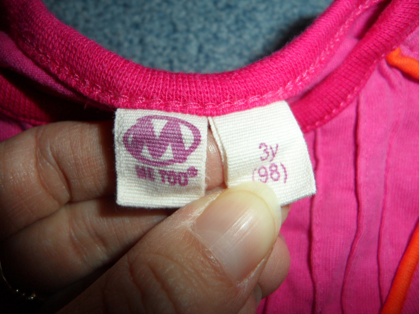 me too Tunika Langarmshirt 98/104