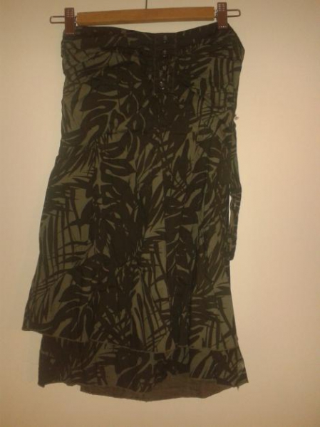 Kleid Grün Neckholder kurz