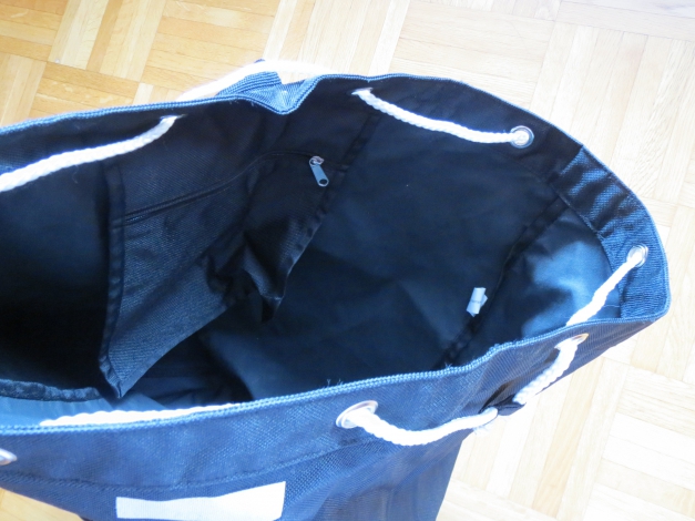 Sportbeutel, Turnbeutel, schwarz