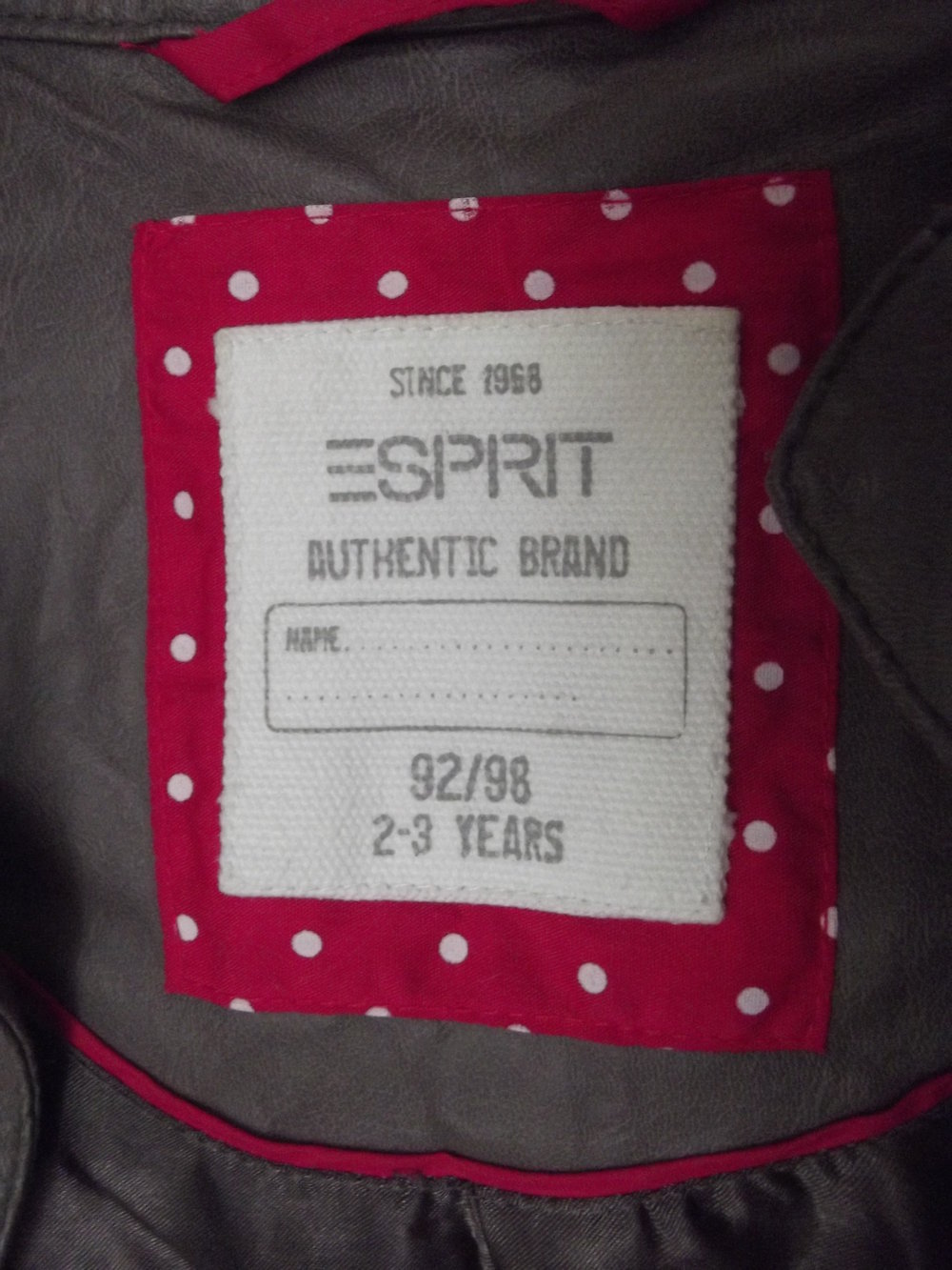 Super schöne Jacke von Esprit  Gr. 92/98 