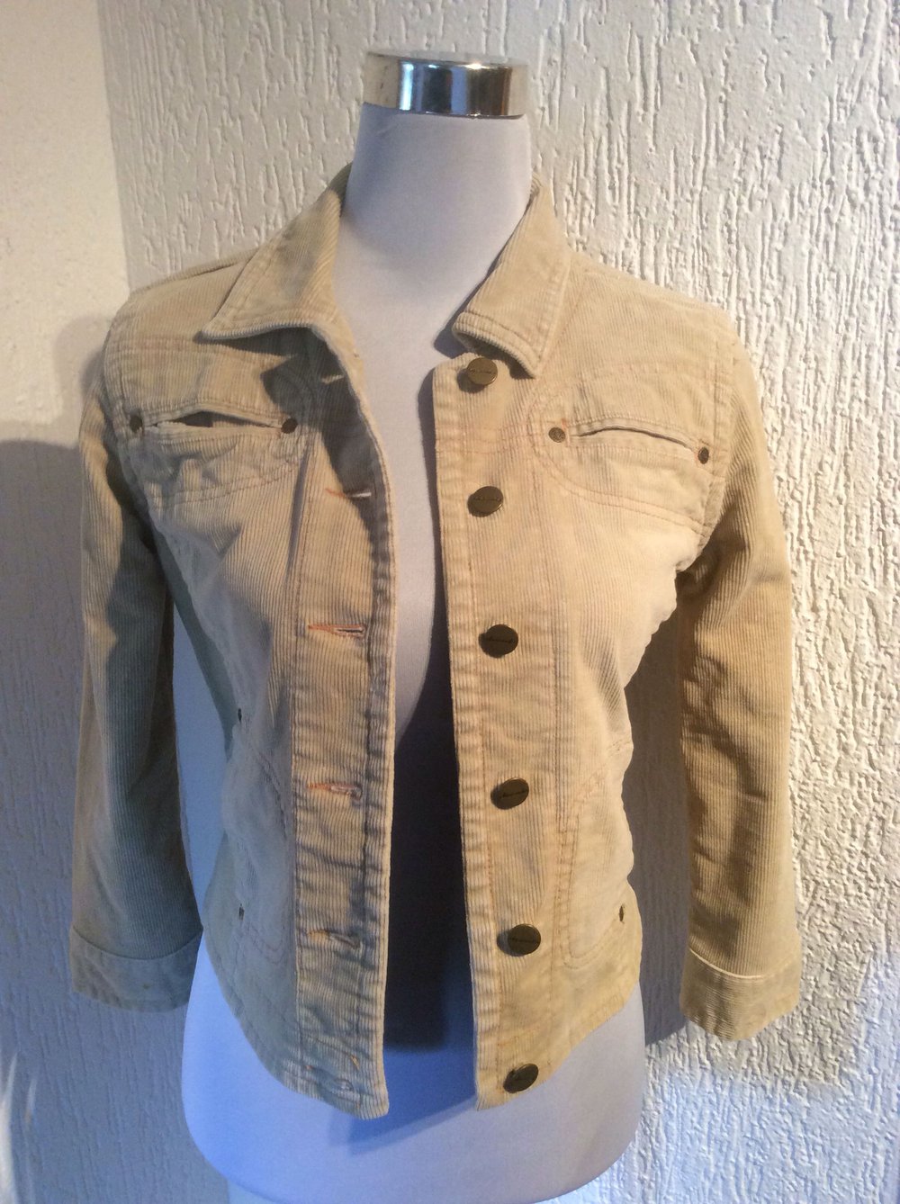 Abercrombie Kord Jacke Damen Kordjacke neu kurzer Schnitt 