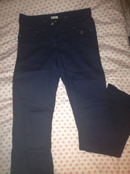 Navy Marine Hose Baumwolle Größe S