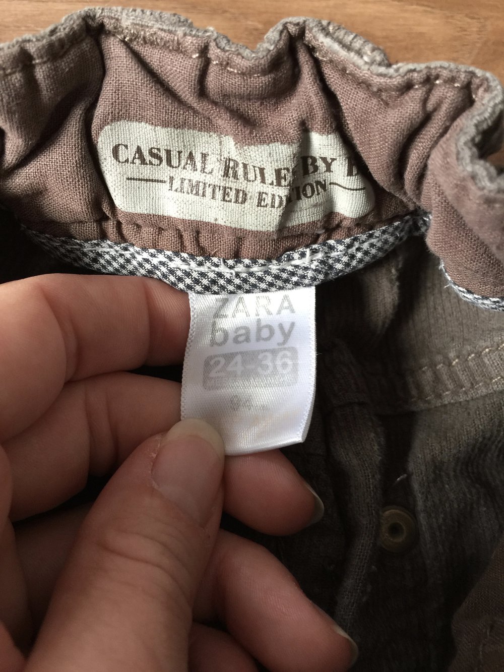 Braune Cordhose Gr. 94