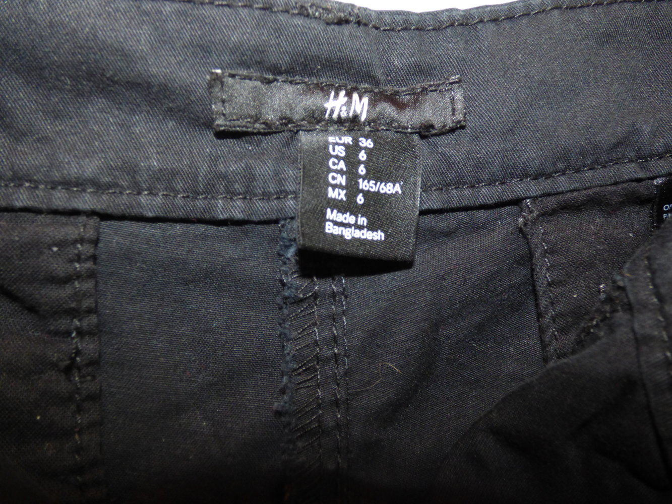 Schwarze schicke Shorts