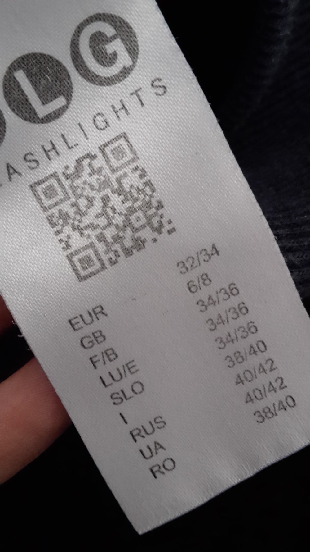 Dunkelblaues Sweatshirt mit Druck