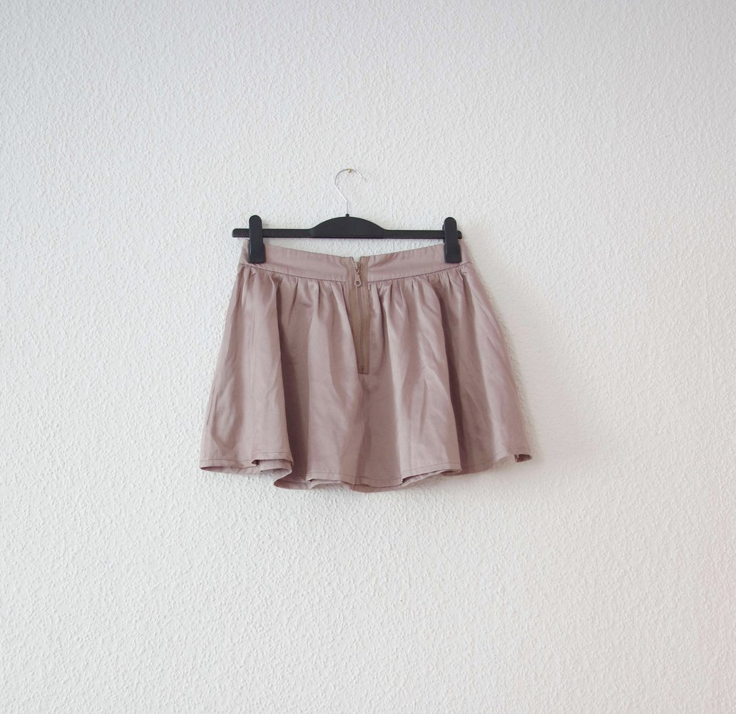 Süßer Skaterrock nude Schleife Gr. 36/38 S highwaist