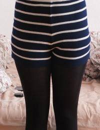 NEU * 50er Jahre * Pinup- Style * Marine * Navy * Sailor * Maritim * Streifen * Srech * Bermuda * Short * Hose 