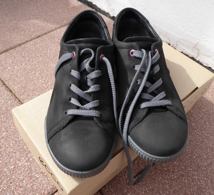 Ecco Sneaker, Gr. 37, schwarz