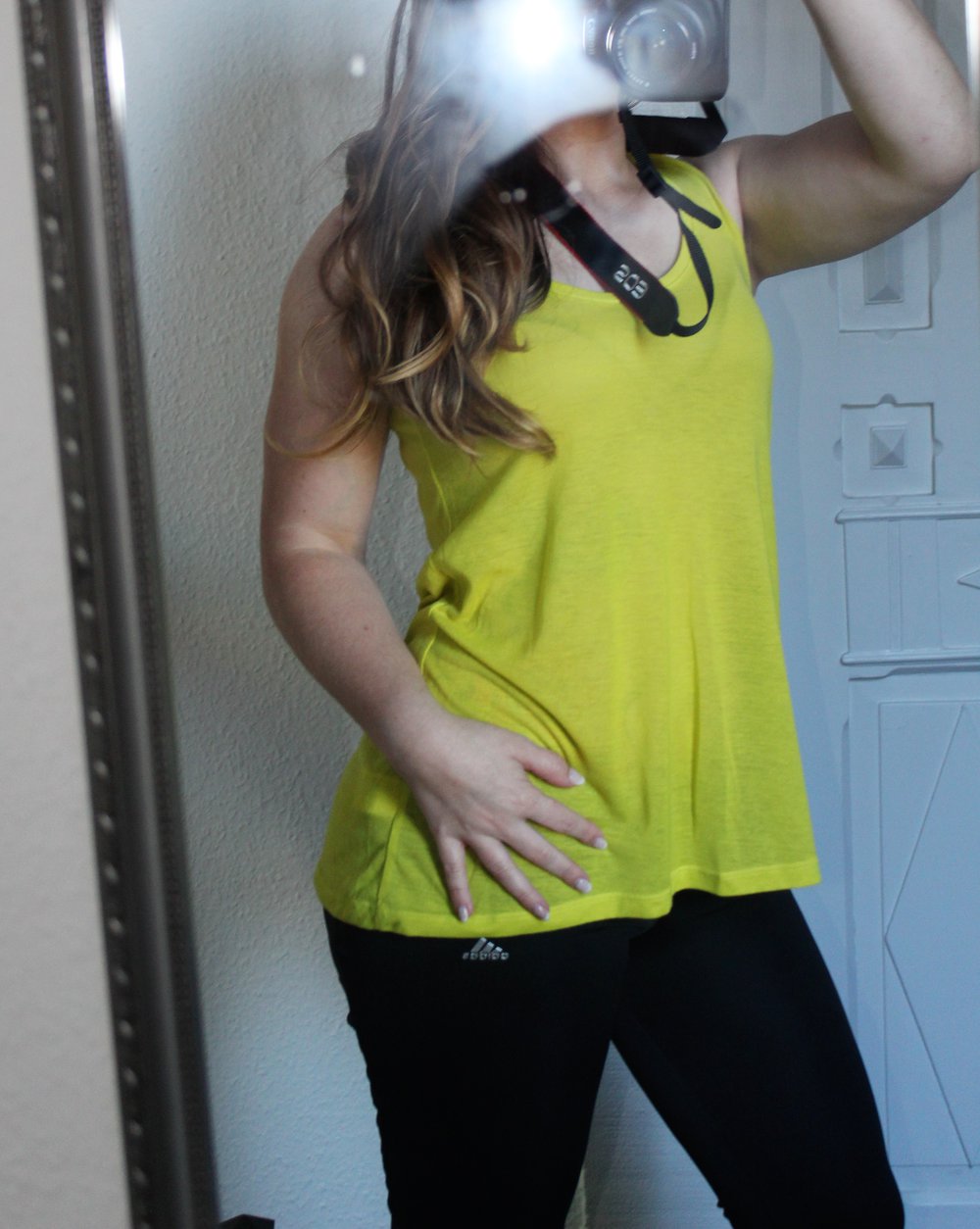 H&M Basic Sport Top Oversize grün Gr. XS / S