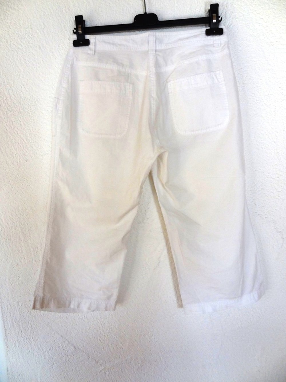 Leichte 3/4 Hose in weiß