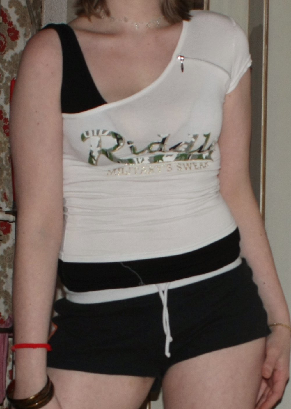 Top im Military Look, Gr. S / 36