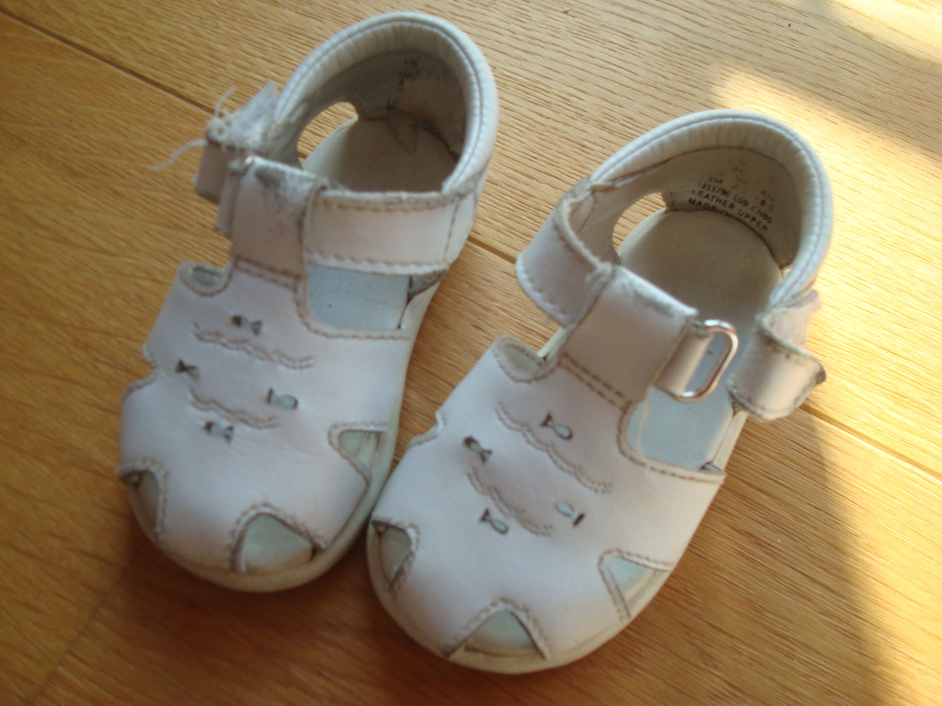 Sandalen, Lauflernsandalen weiß Gr. 18