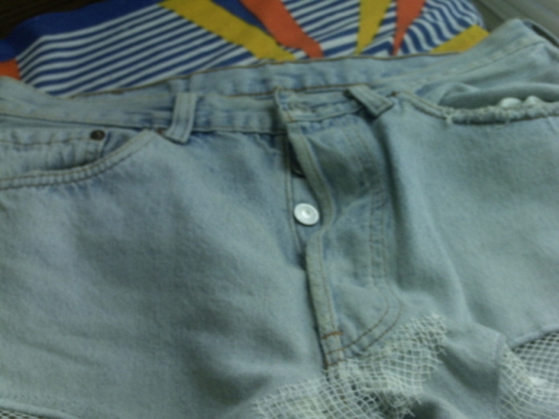 *** Rarität ~ Ausverkauft ~ Hammermäßig ~ Bleached ~ Levis ~ Jeans *** 