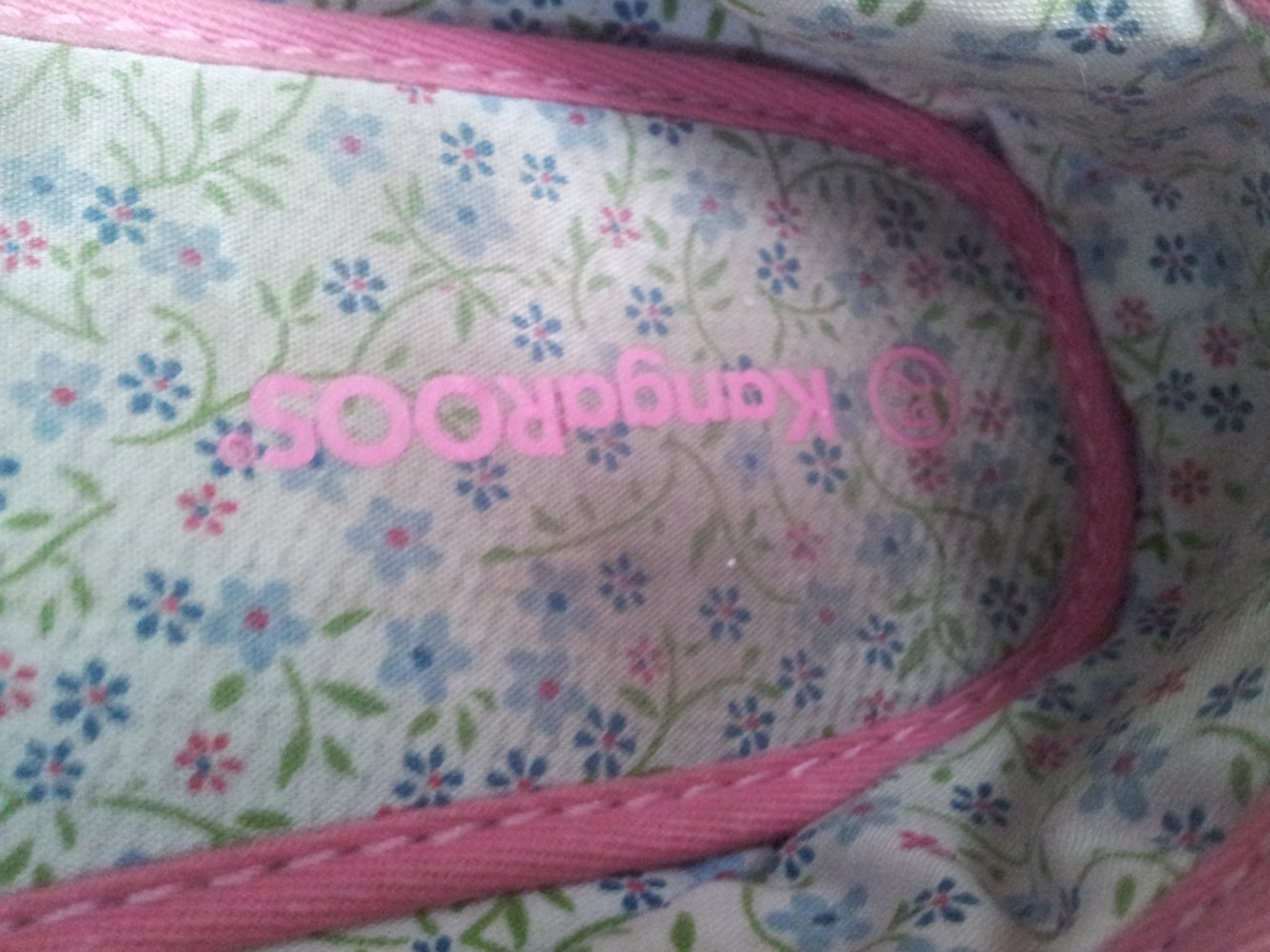 Stoffschuhe Koralle KangaROOS Gr. 29
