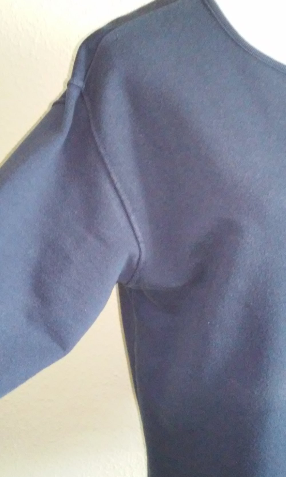 Sweatshirt Langarm Shirt Rundhals Pulli angeraut Freizeit Sport Basic Oberteil Jeanswear ER SIE