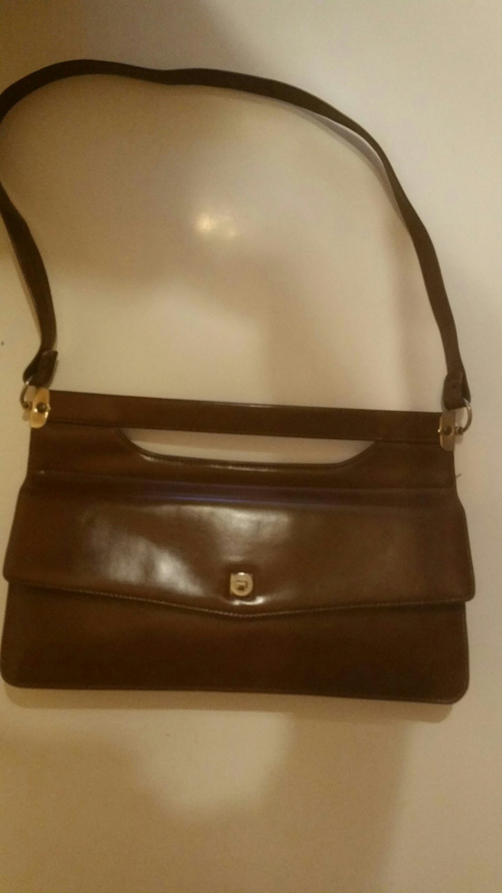 Sehr schöne Vintage Tasche in Braun 