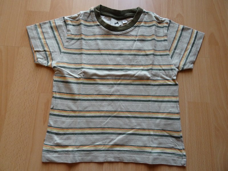 Gestreiftes T-Shirt Gr. 104