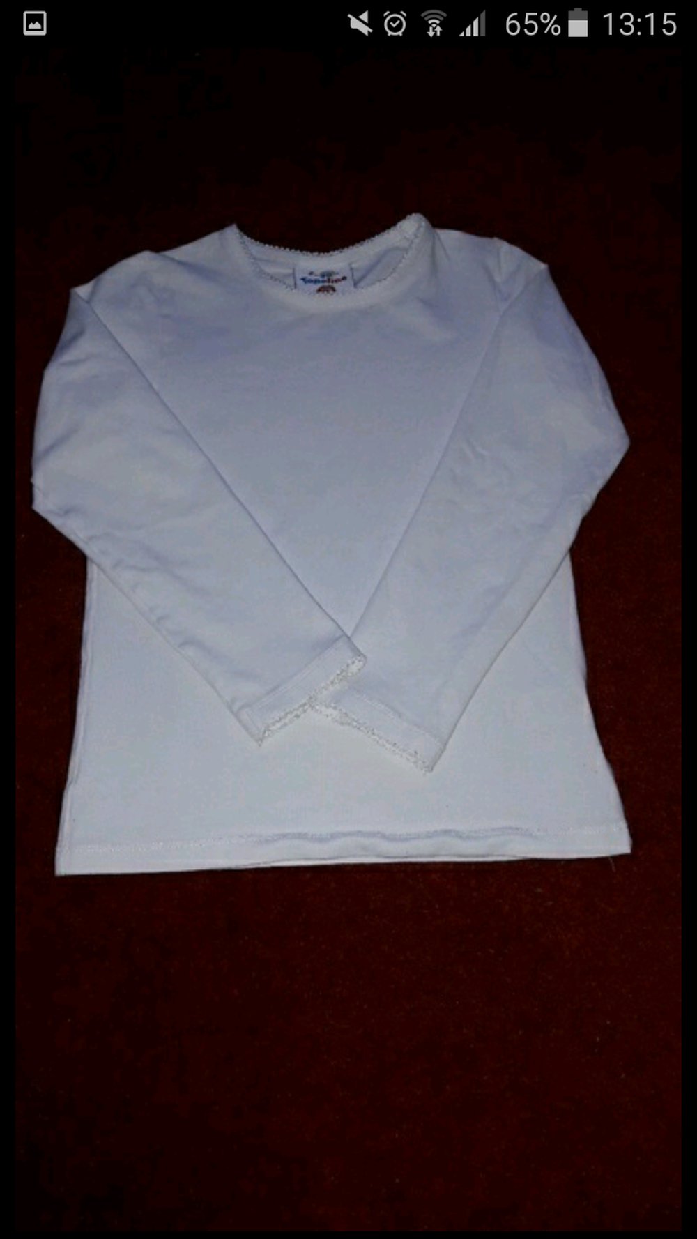 Langarmshirt,Gr.122,weiß, Topolino 