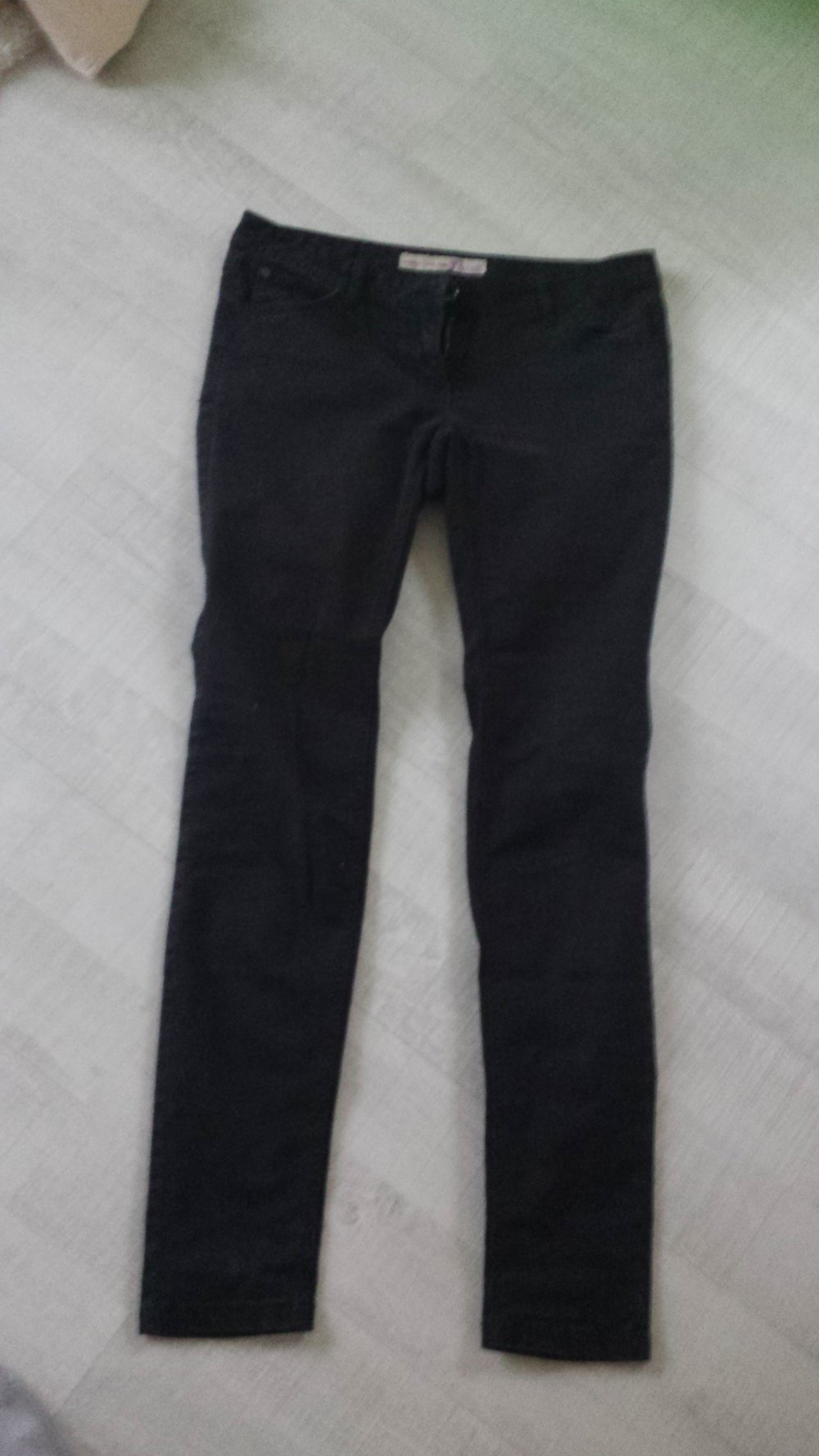 Schwarze Jeans Denim