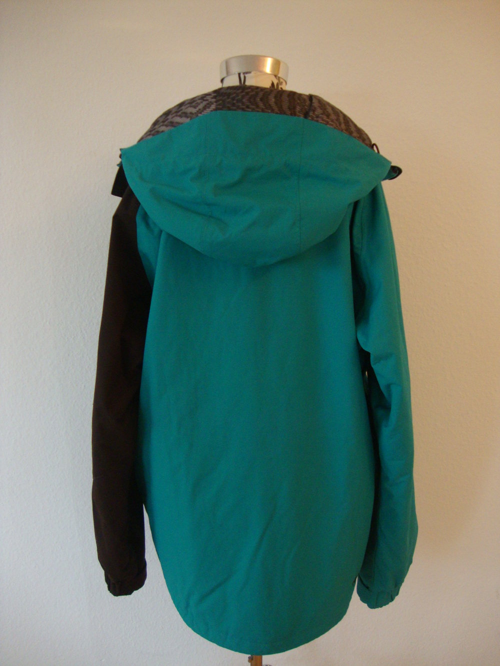 türkis, braune Snowboardjacke von Nitro, neu