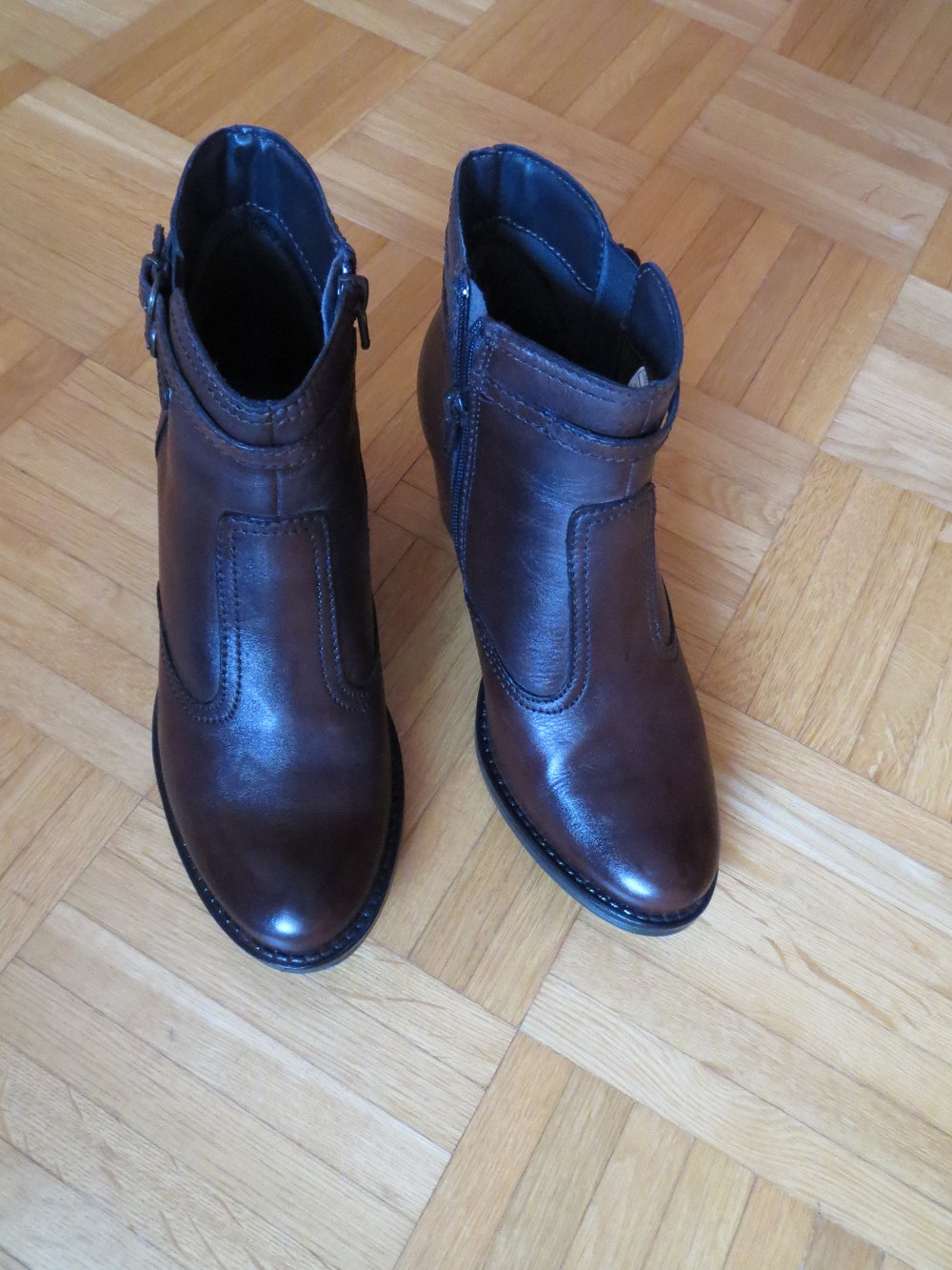 Stiefeletten, Gr.37, braun