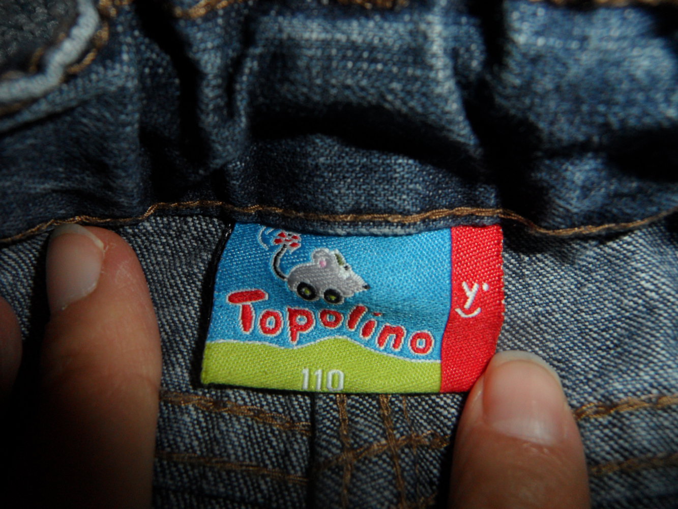 Topolino Jeans mit moderner Waschung Gr. 110