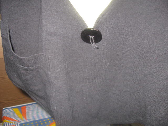 *** Lagenlook ~ Pullover mit Tasche und Knopf ~ Echt Süß A-Line ***