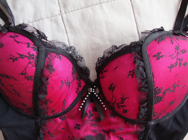 Sexy Corsage mit Strapshalter