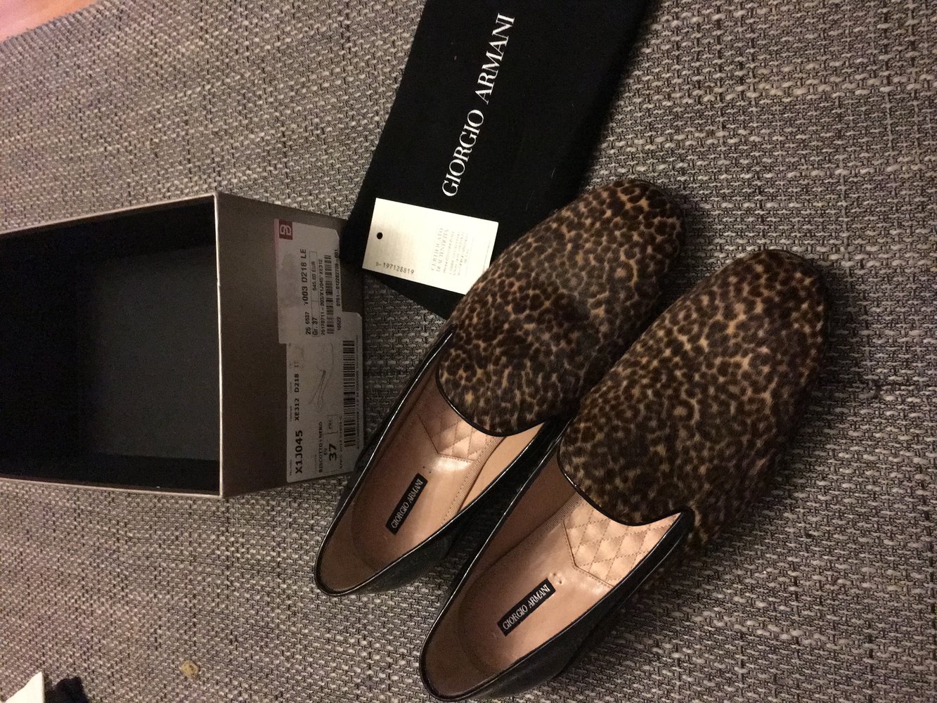 Neue Giorgio Armani Schuhe 