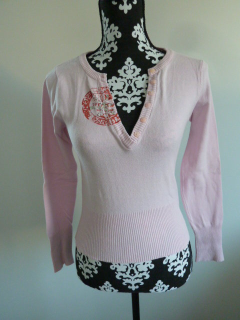 Rosa Pullover - Größe 34 / 36