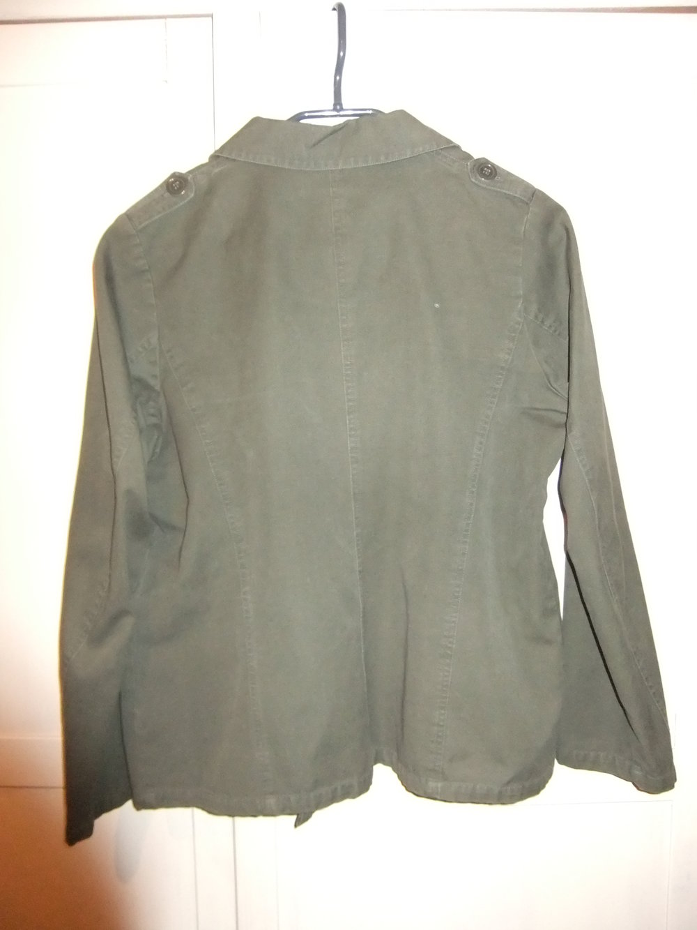 Olive Damen Military Jacke Gr. L 40 Neofolk Vintage Metal