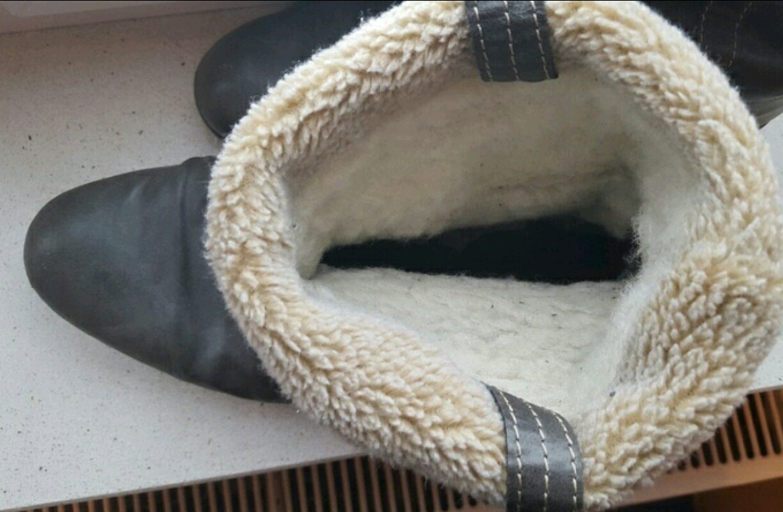 Winterstiefel mit Fell