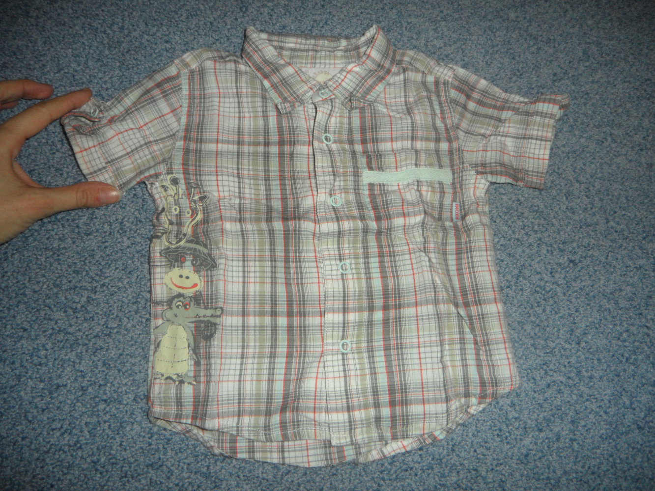 Fixoni Dschungel Safari tolles Hemd kariert