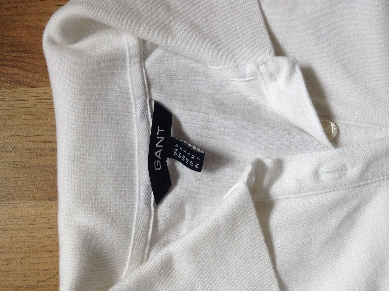 Weißes Poloshirt von Gant