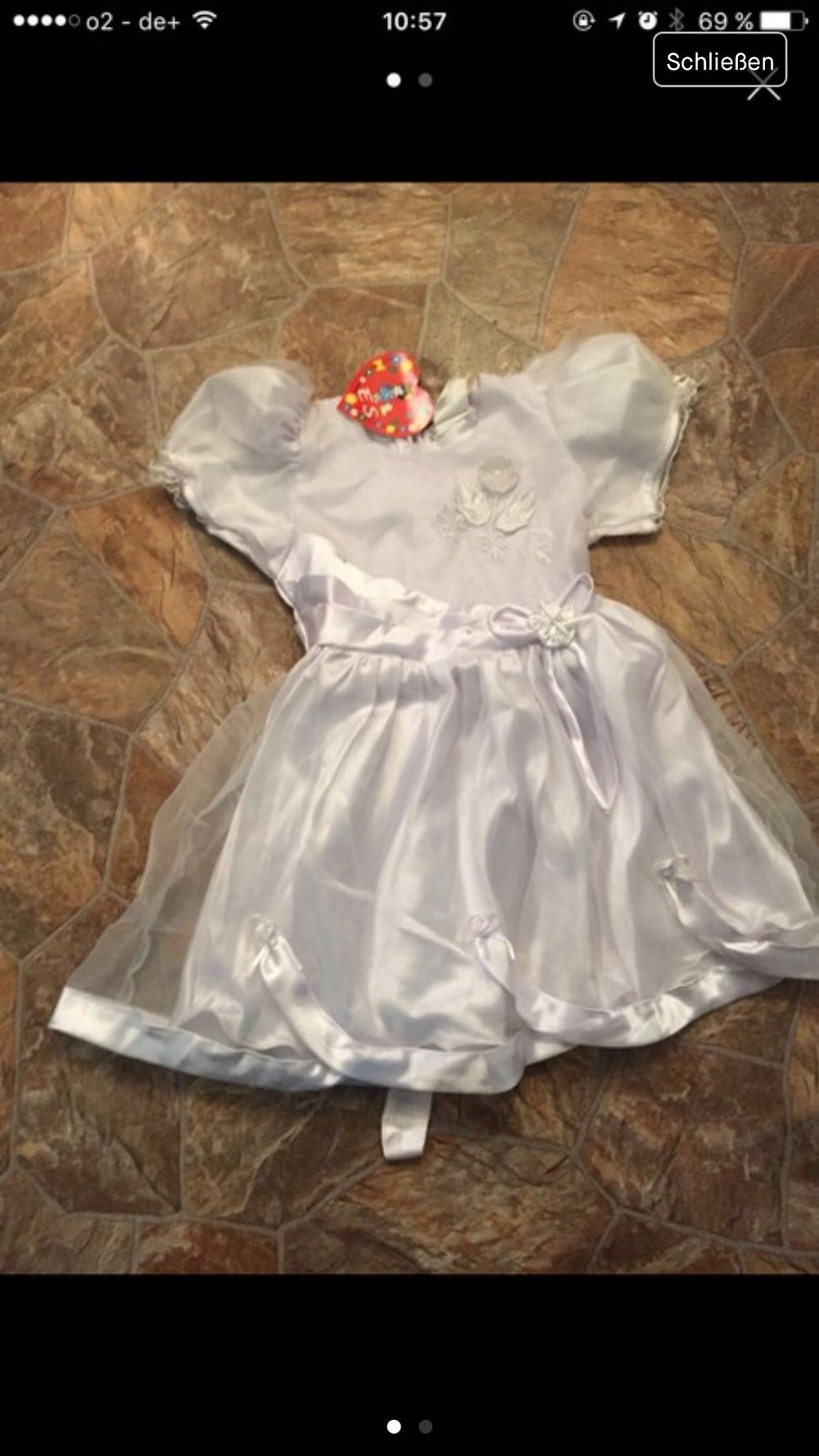 Blumenmädchen Kleid