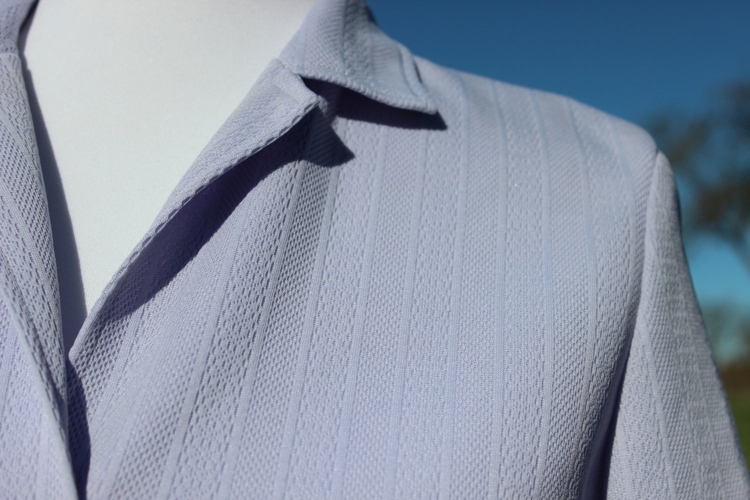 helllila-fliederfarbenes True Vintagekleid mit geradem Schnitt, DIY Unikat, ca. Größe 40