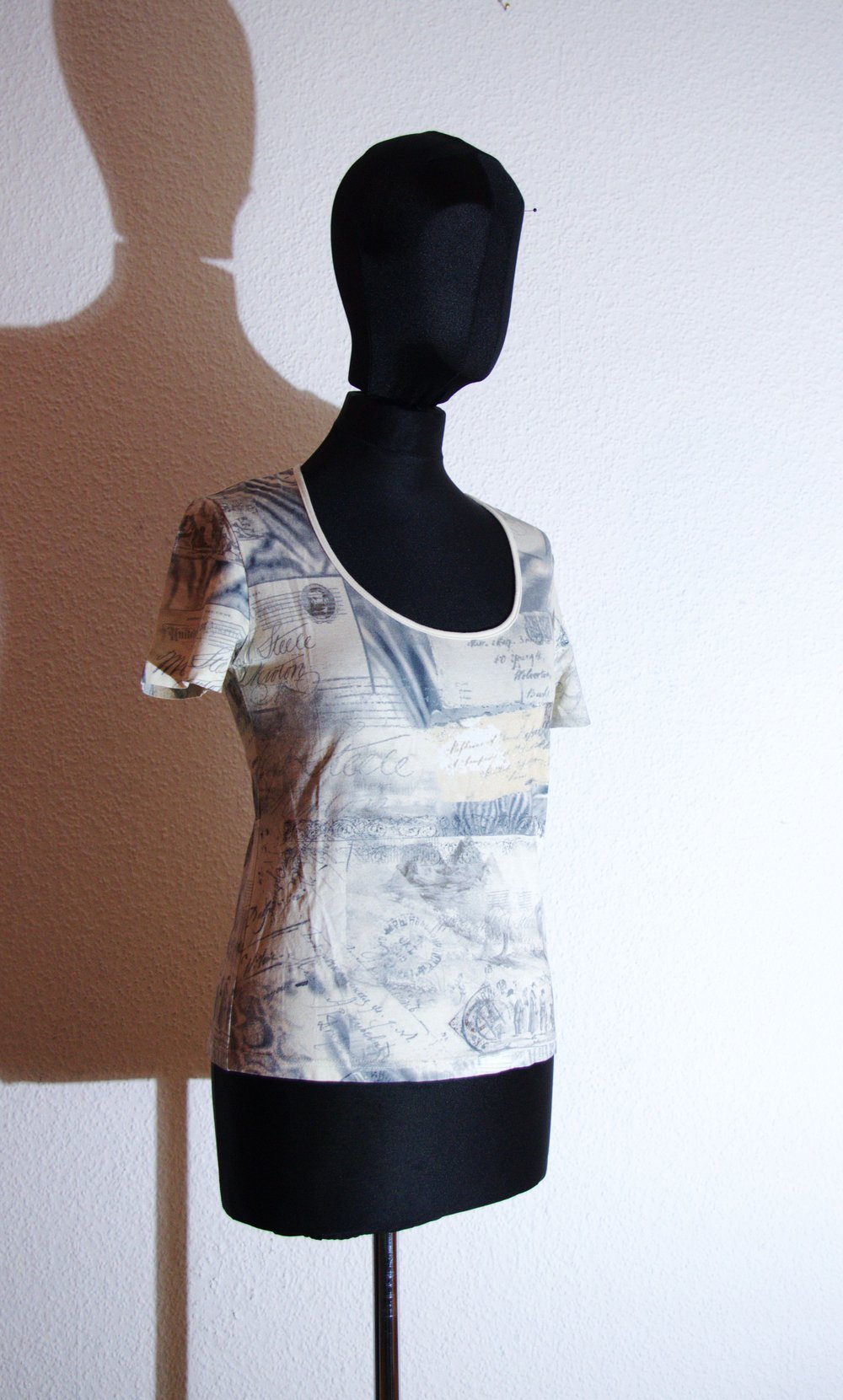 Betty Barclay Printshirt Top Gr. 38 S M Rundhals 