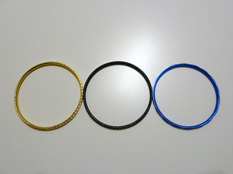 Metall-Armreifen / Bangles Set
