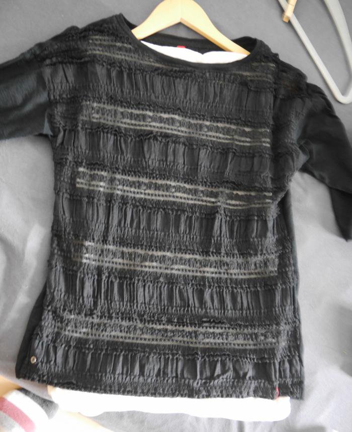 schwarze Bluse / Shirt von EDC 