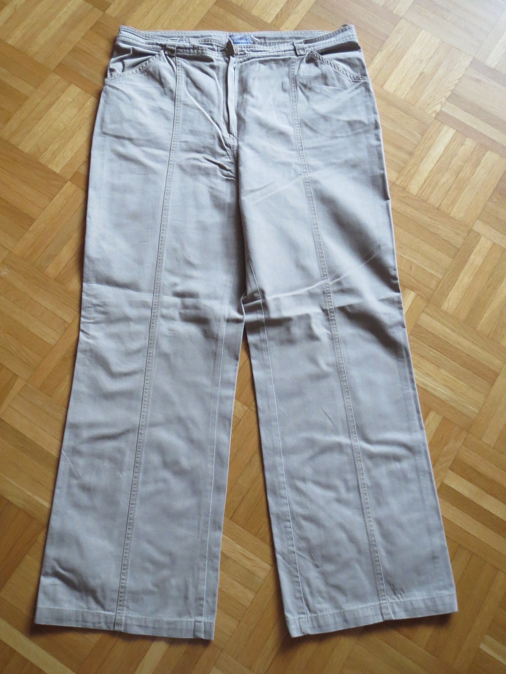 Jeans, Gr.44/46, beige