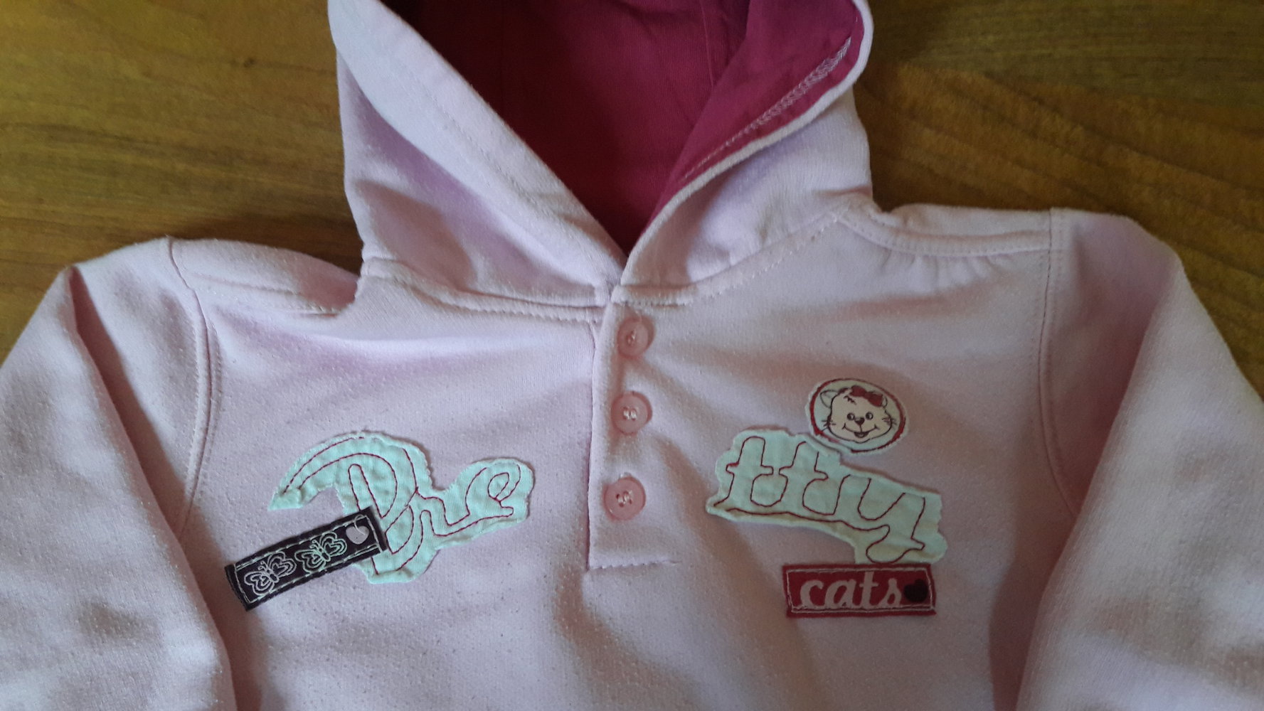 Hoodie,rosa,Gr.86,okay